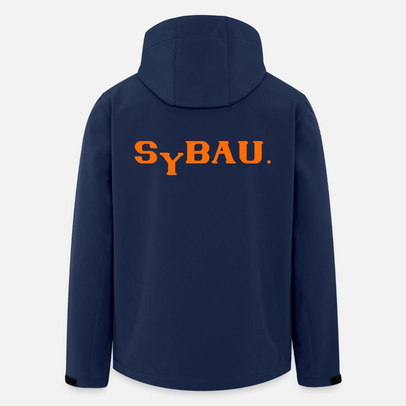 sybau - Recycelte Männer Softshell-Jacke von Stanley/Stella - Navy