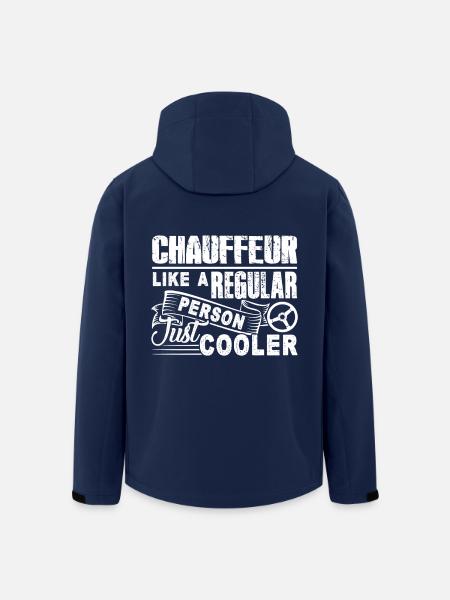 Chauffeur Chauffeur Cooler - Men’s Recycled Softshell Jacket by Stanley/Stella - navy