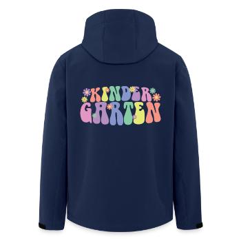Süßer Kindergarten Cool Pre-K Lehrer & Schüler Geschenk - Recycelte Männer Softshell-Jacke von Stanley/Stella - Navy - Hinten - AI Model Male 185 light (185cm)