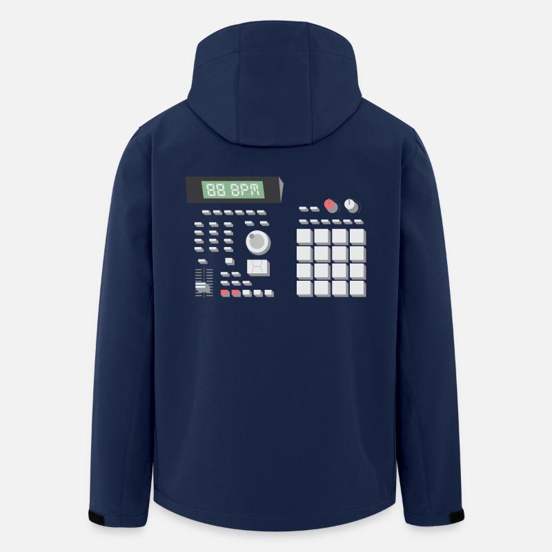 88 BPM MPC 2000 - Men’s Recycled Softshell Jacket by Stanley/Stella - navy