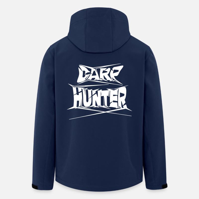 Carp Hunter - Recycelte Männer Softshell-Jacke von Stanley/Stella - Navy