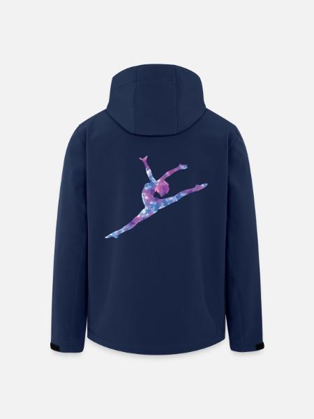 do gymnastics - Men’s Recycled Softshell Jacket by Stanley/Stella - navy