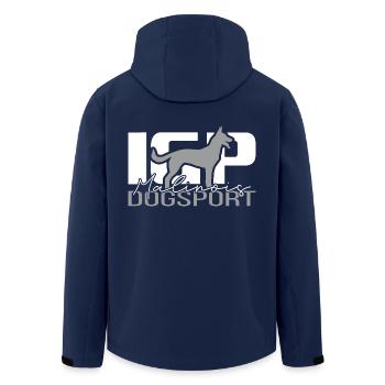 IGP Malinois Dogsport Dog Sport Dogs Wilsigns - Men’s Recycled Softshell Jacket by Stanley/Stella - navy - Back - AI Model Male 185 light (185cm)