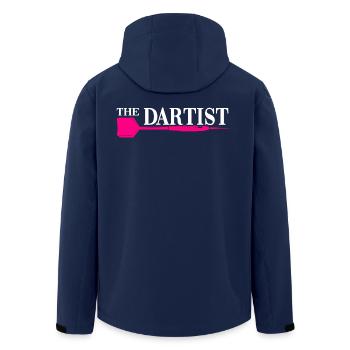 Dart Dart Dart Legend 180 - Men’s Recycled Softshell Jacket by Stanley/Stella - navy - Back - AI Model Male 185 light (185cm)