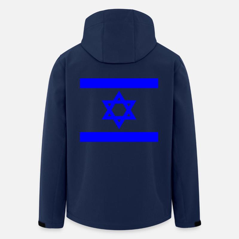 Israel - Recycelte Männer Softshell-Jacke von Stanley/Stella - Navy