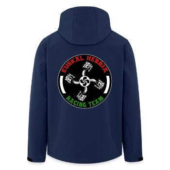 Basque racing team 1 - Veste softshell homme en polyester recyclé Stanley/Stella - marine - Dos - AI Model Male 185 light (185cm)