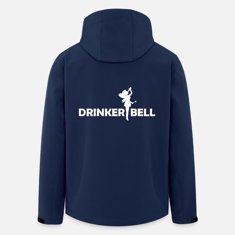 Drinkerbell - Recycelte Männer Softshell-Jacke von Stanley/Stella - Navy