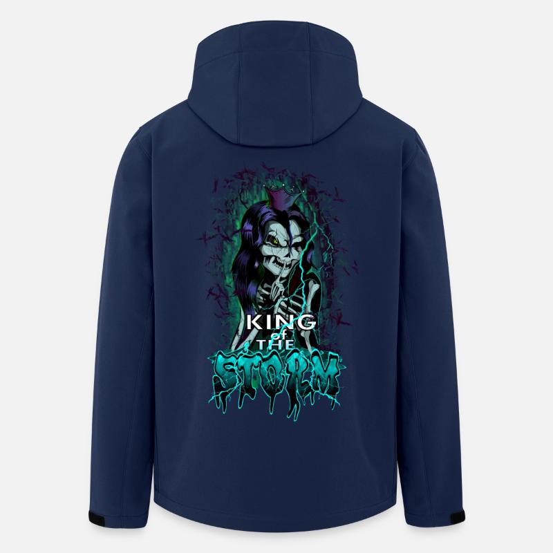 König der Angst - Recycelte Männer Softshell-Jacke von Stanley/Stella - Navy