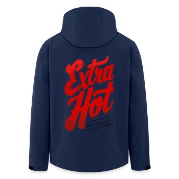 Extra Hot - Veste softshell homme en polyester recyclé Stanley/Stella - marine - Dos - AI Model Male 185 light (185cm)