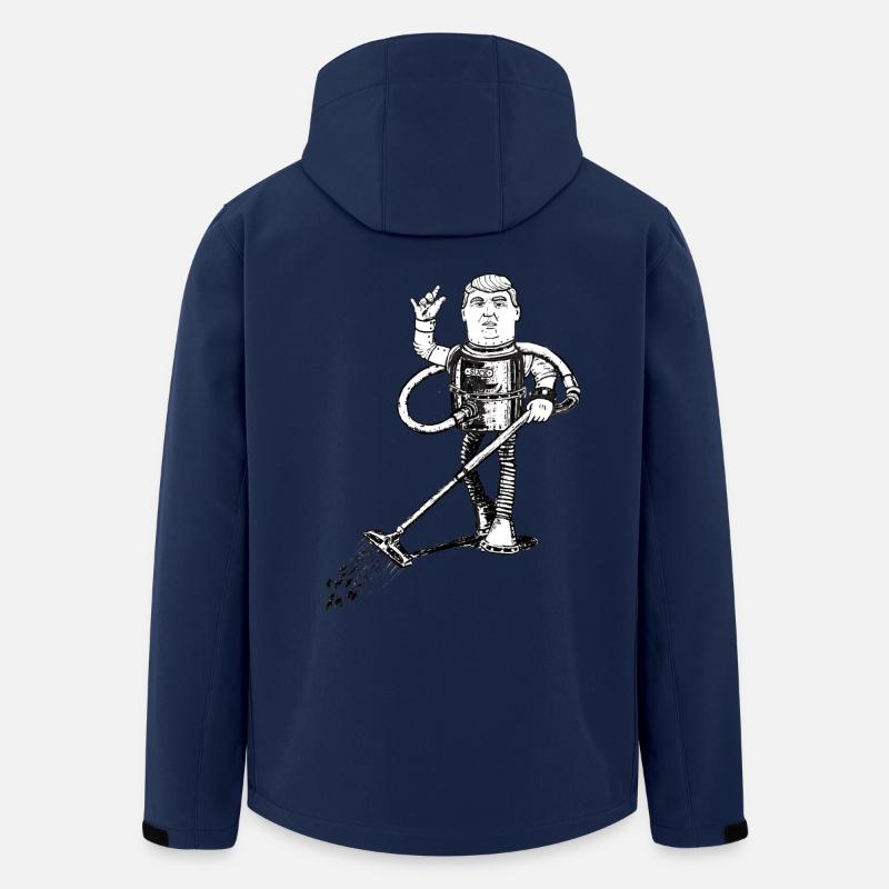 Staubsauger - Recycelte Männer Softshell-Jacke von Stanley/Stella - Navy