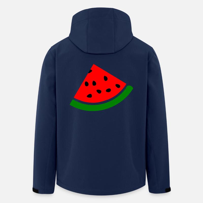 Wassermelone melone - Recycelte Männer Softshell-Jacke von Stanley/Stella - Navy
