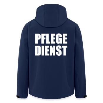 Allaitement - Veste softshell homme en polyester recyclé Stanley/Stella - marine - Dos - AI Model Male 185 light (185cm)