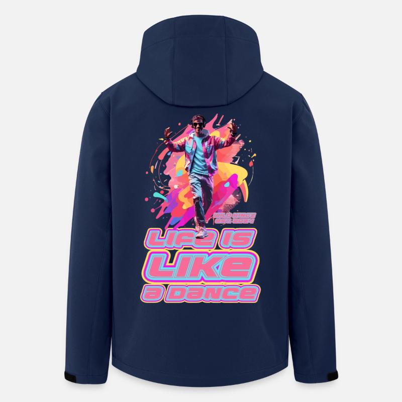 Dance - Men’s Recycled Softshell Jacket by Stanley/Stella - navy