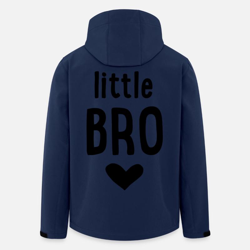 Little Bro  - Recycelte Männer Softshell-Jacke von Stanley/Stella - Navy