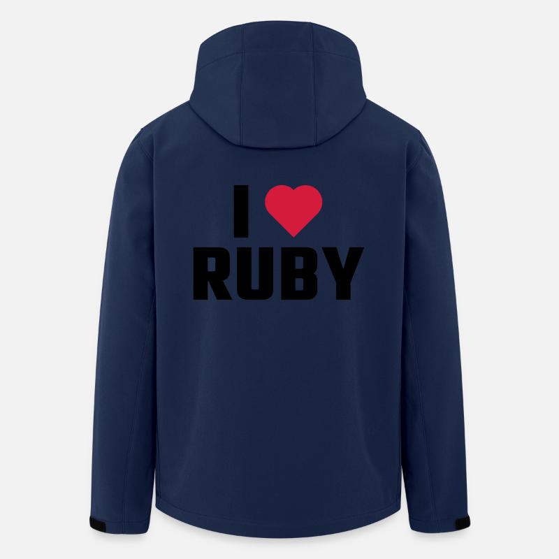 J'adore RUBY - Veste softshell homme en polyester recyclé Stanley/Stella - marine