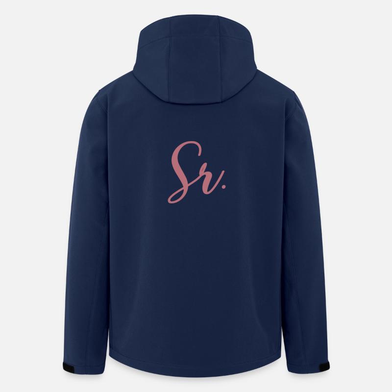 Sr. Verlobungsgeschenk Bräutigam wird Hochzeitsfeier - Recycelte Männer Softshell-Jacke von Stanley/Stella - Navy