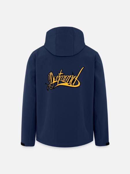 Dortmund - Men’s Recycled Softshell Jacket by Stanley/Stella - navy