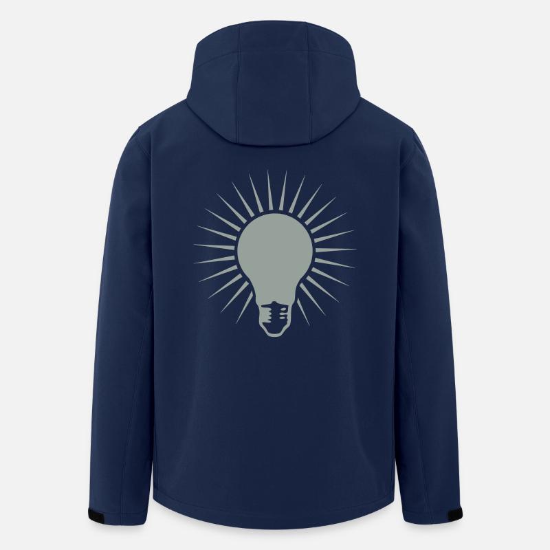 bulb - Men’s Recycled Softshell Jacket by Stanley/Stella - navy