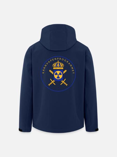 The Swedish Nuclear Weapons Programme - Men’s Recycled Softshell Jacket by Stanley/Stella - navy