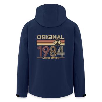 1984 - Veste softshell homme en polyester recyclé Stanley/Stella - marine - Dos - AI Model Male 185 light (185cm)