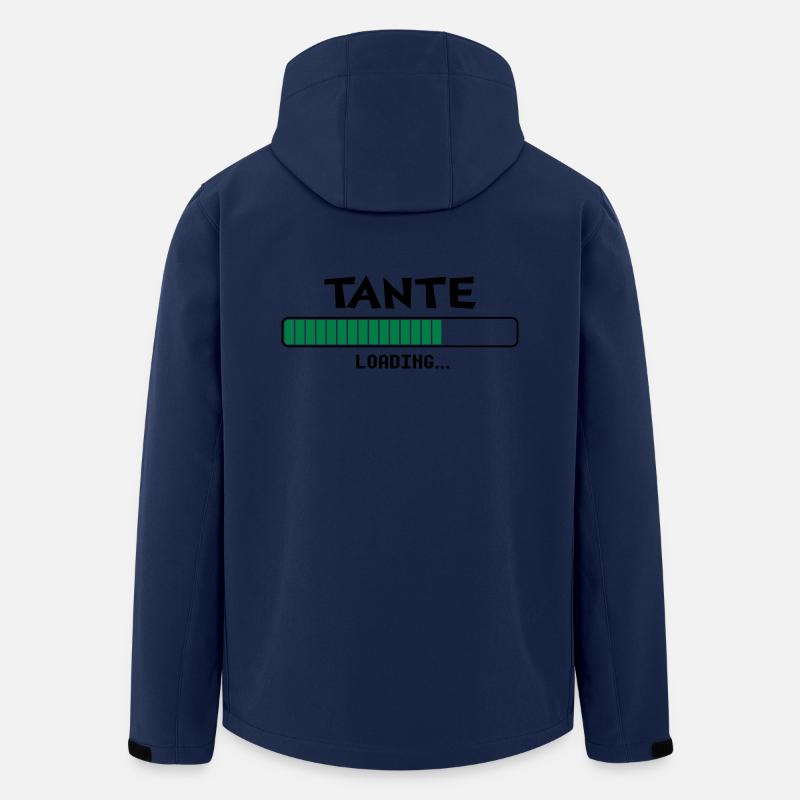 Tante loading Ladebalken - Recycelte Männer Softshell-Jacke von Stanley/Stella - Navy