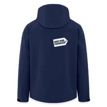 Nicht Deine Preisklasse Liga Sexy Preis Topmodel - Recycelte Männer Softshell-Jacke von Stanley/Stella - Navy - Hinten - AI Model Male 185 light (185cm)