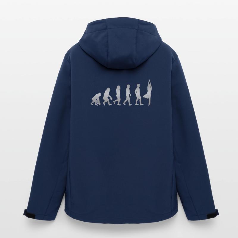 Human evolution - DANCING Men’s Recycled Softshell Jacket by Stanley/Stella