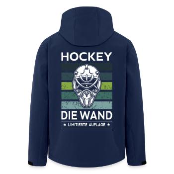 Hockey - Veste softshell homme en polyester recyclé Stanley/Stella - marine - Dos - AI Model Male 185 light (185cm)