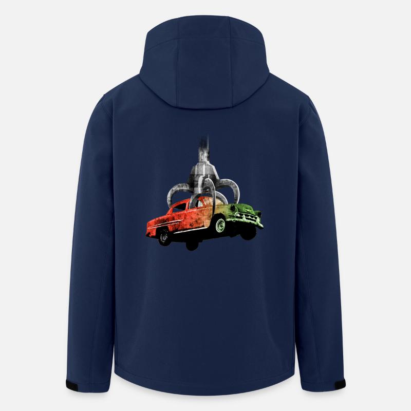 Junk Yard - Recycelte Männer Softshell-Jacke von Stanley/Stella - Navy