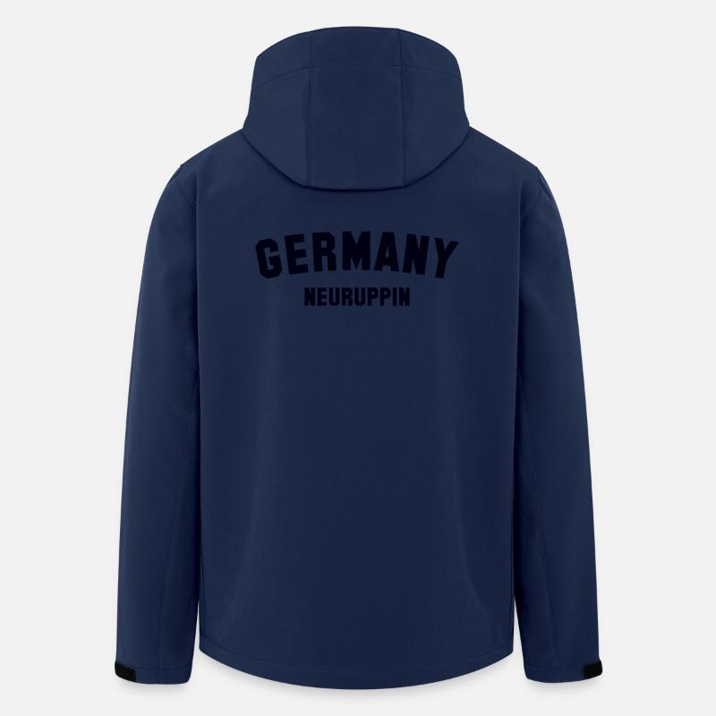 NEURUPPIN Germany - Recycelte Männer Softshell-Jacke von Stanley/Stella - Navy