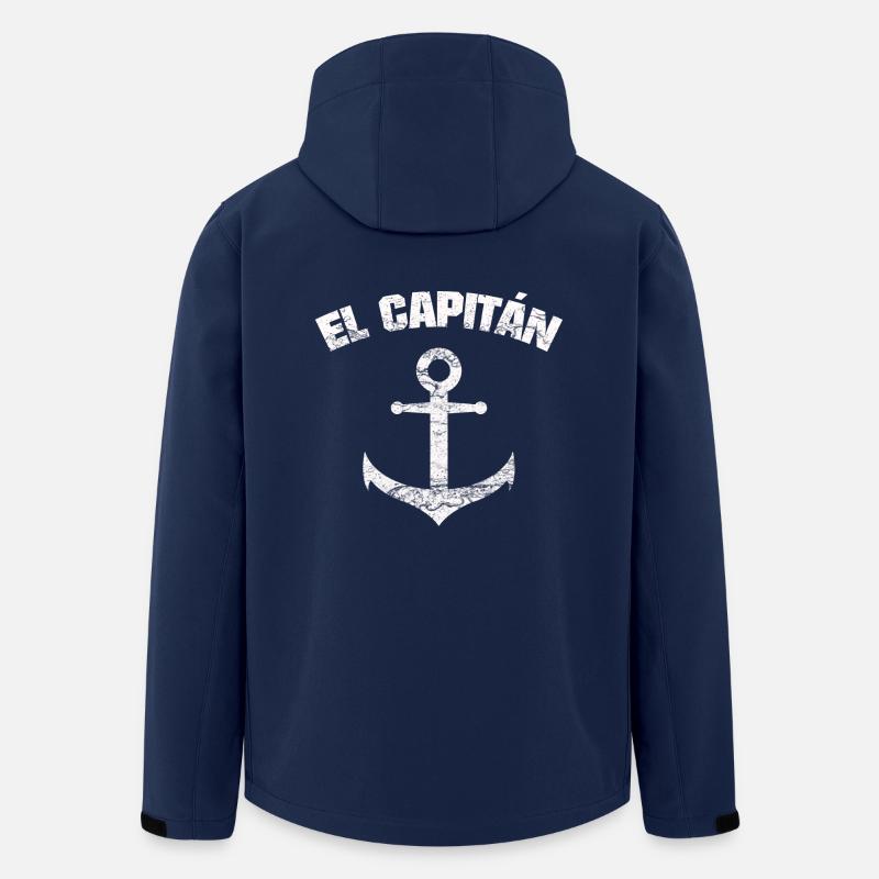 El Capitan ANCLA SHIRT - Veste softshell homme en polyester recyclé Stanley/Stella - marine