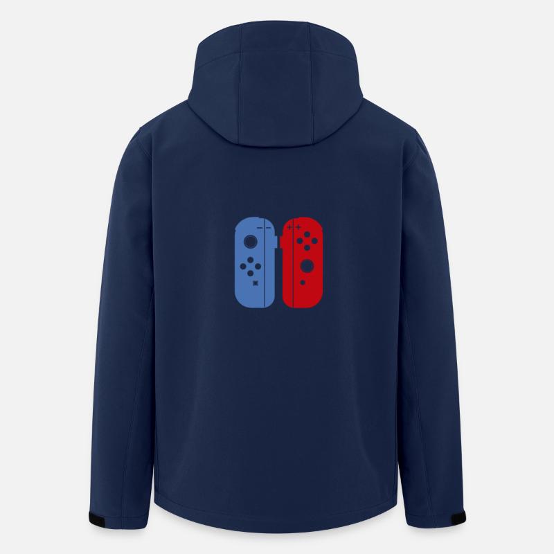 Schalten Sie Ihr Herz - Recycelte Männer Softshell-Jacke von Stanley/Stella - Navy