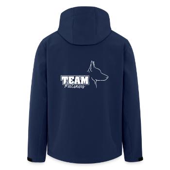 TEAM MALINOIS Chiens Chiens Wilsigns IGP Sports canins - Veste softshell homme en polyester recyclé Stanley/Stella - marine - Dos - AI Model Male 185 light (185cm)