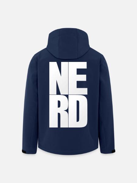 NERDY forever - NERD - Recycelte Männer Softshell-Jacke von Stanley/Stella - Navy