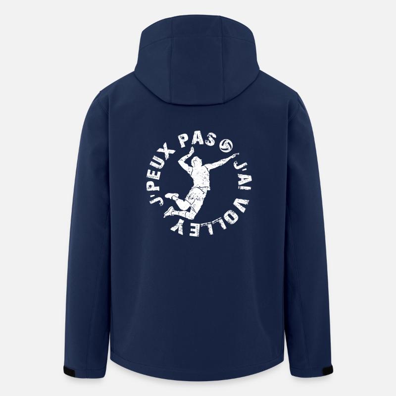 JPP-VOLLEY-W - Recycelte Männer Softshell-Jacke von Stanley/Stella - Navy