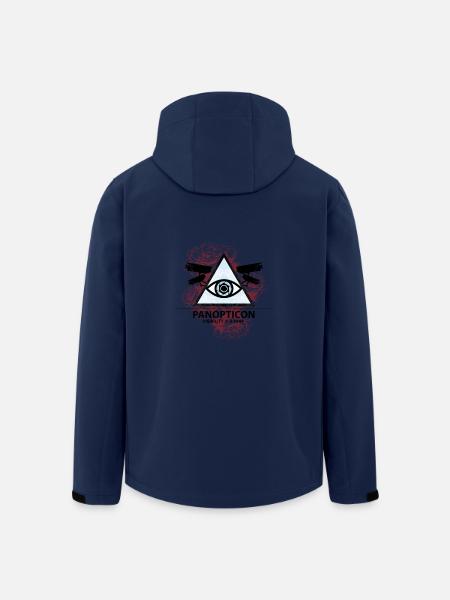 || Die Foucault-Serie || Panoptikum || - Recycelte Männer Softshell-Jacke von Stanley/Stella - Navy