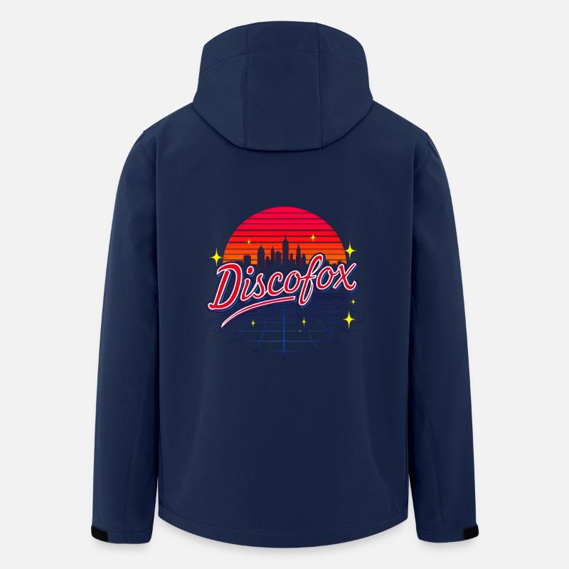 Discofox - Recycelte Männer Softshell-Jacke von Stanley/Stella - Navy