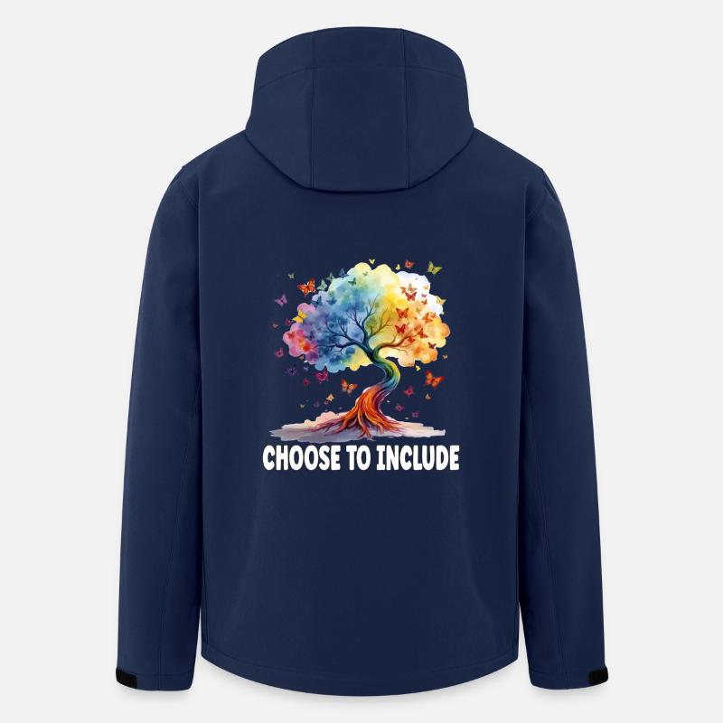 Choose to include - Men’s Recycled Softshell Jacket by Stanley/Stella - navy