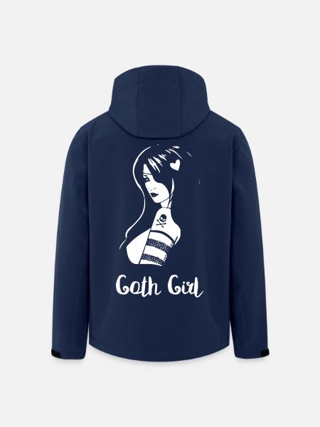 Goth Girl - Recycelte Männer Softshell-Jacke von Stanley/Stella - Navy