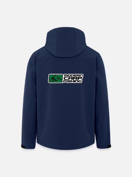 Catch and Respect,Angeln,Fishing - Recycelte Männer Softshell-Jacke von Stanley/Stella - Navy