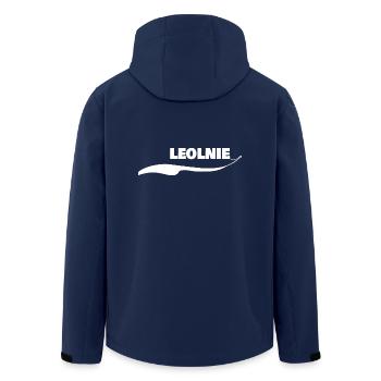 Leonie - Recycelte Männer Softshell-Jacke von Stanley/Stella - Navy - Hinten - AI Model Male 185 light (185cm)