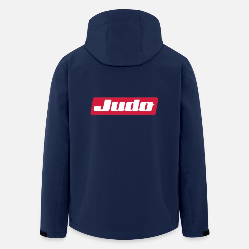 Judo - Recycelte Männer Softshell-Jacke von Stanley/Stella - Navy