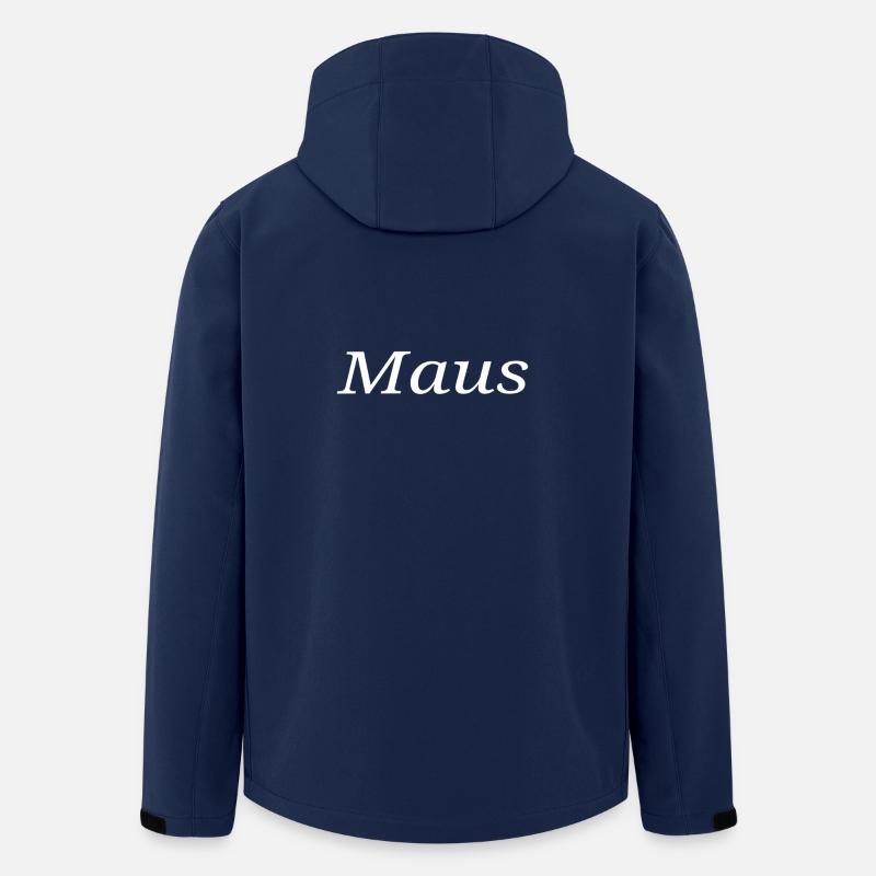 Maus - Recycelte Männer Softshell-Jacke von Stanley/Stella - Navy