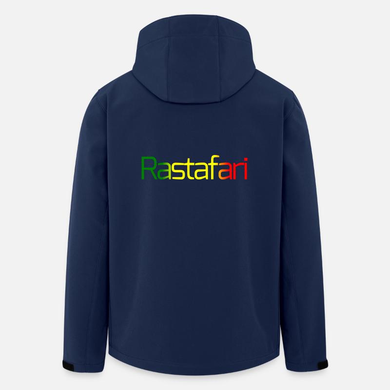Rastafari - Recycelte Männer Softshell-Jacke von Stanley/Stella - Navy