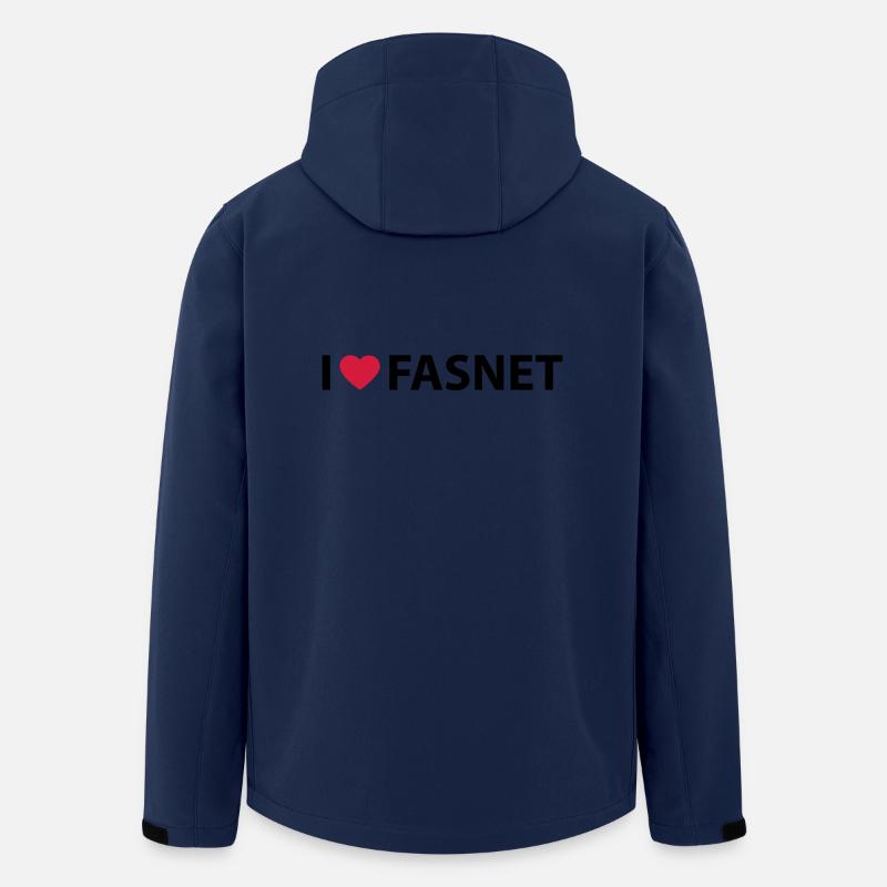 Fasnet - Recycelte Männer Softshell-Jacke von Stanley/Stella - Navy