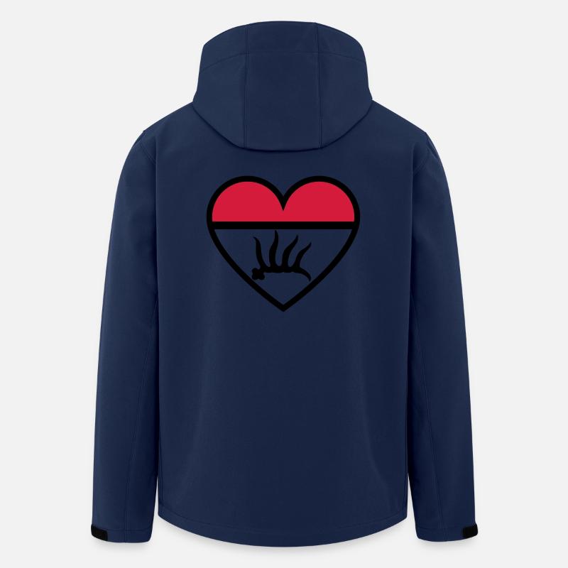 gp - Recycelte Männer Softshell-Jacke von Stanley/Stella - Navy