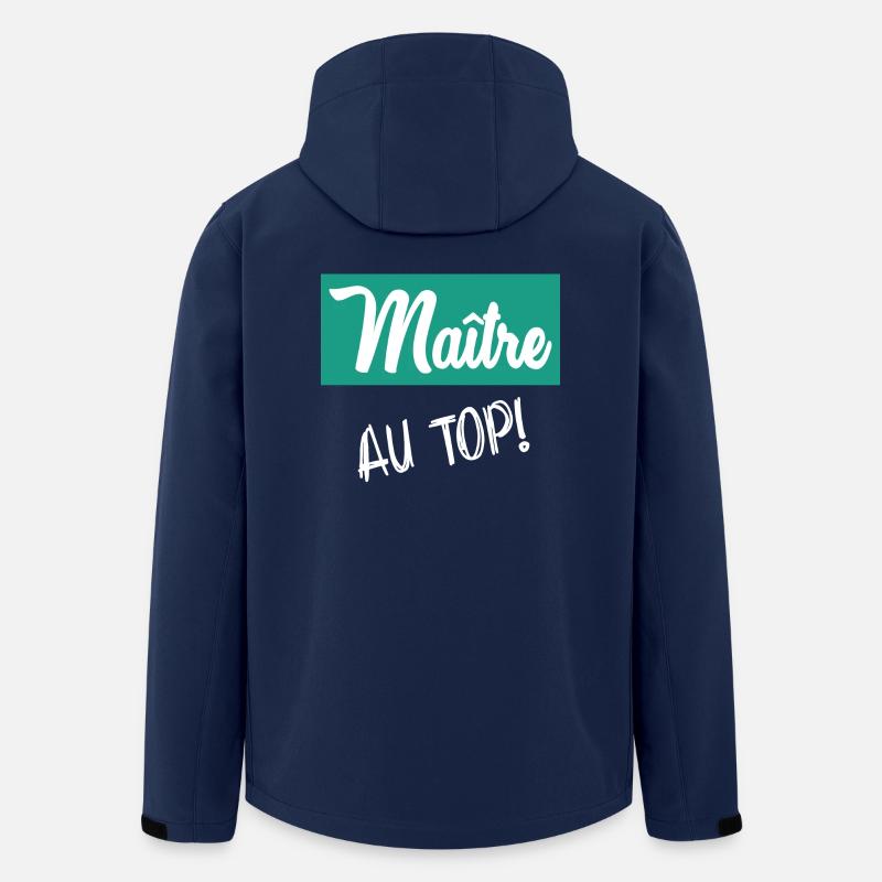 MASTER. MASTER - Men’s Recycled Softshell Jacket by Stanley/Stella - navy