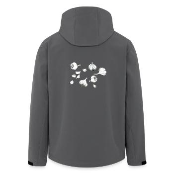 Ail - Veste softshell homme en polyester recyclé Stanley/Stella - charbon - Dos - AI Model Male 185 light (185cm)