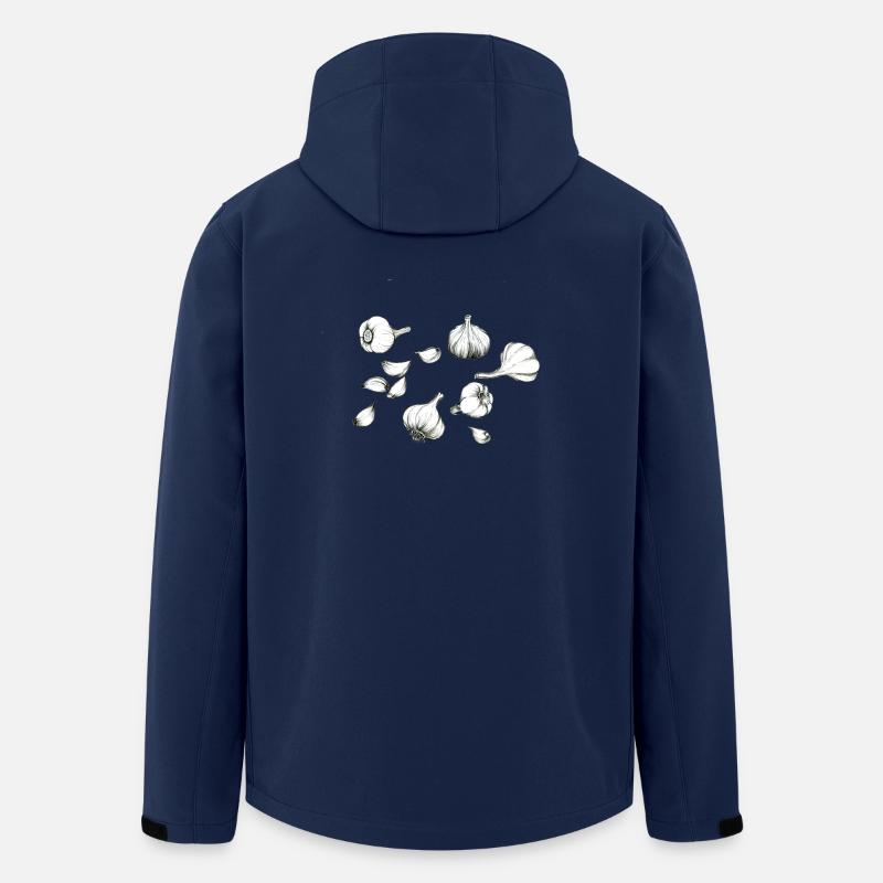 Knoblauch - Recycelte Männer Softshell-Jacke von Stanley/Stella - Navy