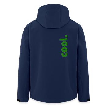 Cool. - Veste softshell homme en polyester recyclé Stanley/Stella - marine - Dos - AI Model Male 185 light (185cm)
